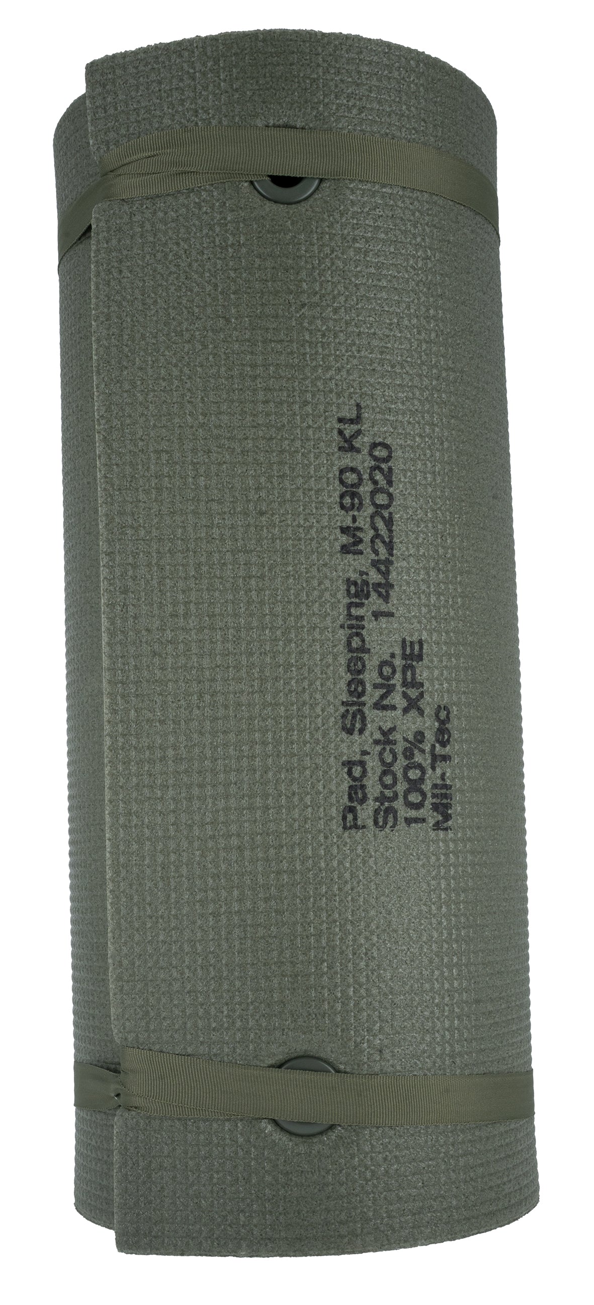 MIL-TEC DUTCH OD 2-PLY SLEEPING PAD WITH STRAPS