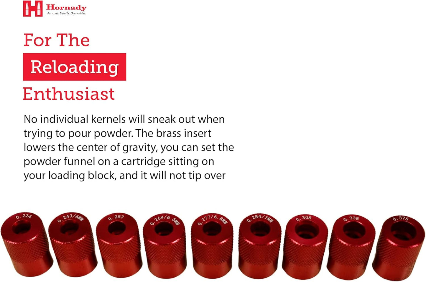HORNADY PREMIUM POWDER FUNNEL KIT