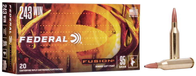 FEDERAL FUSION 243 WIN. 95GR SP.