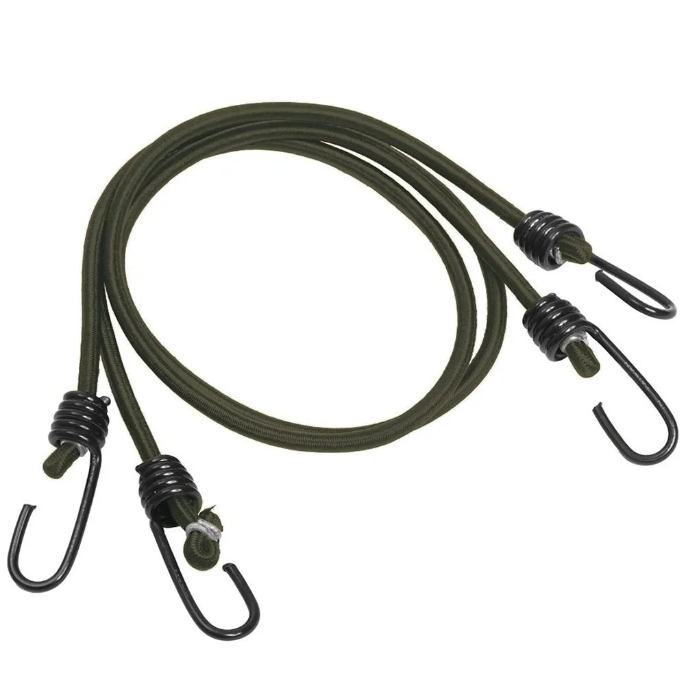 MIL-TEC ELASTIC SHOCK CORDS WITH HOOKS (PAIR) OD