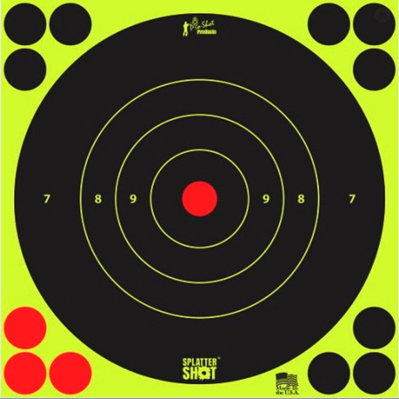 PRO SHOT SPLATTER BULLSEYE TARGET 12' X 5