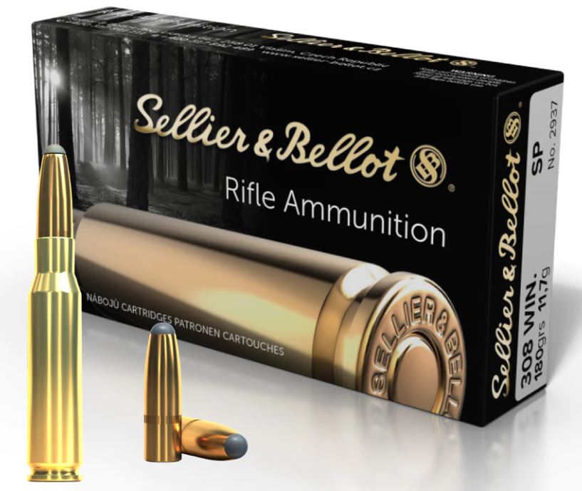 SELLIER & BELLOT .308 WIN 180GR SP