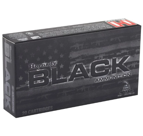 HORNADY 223 REM 62g FMJ BLACK