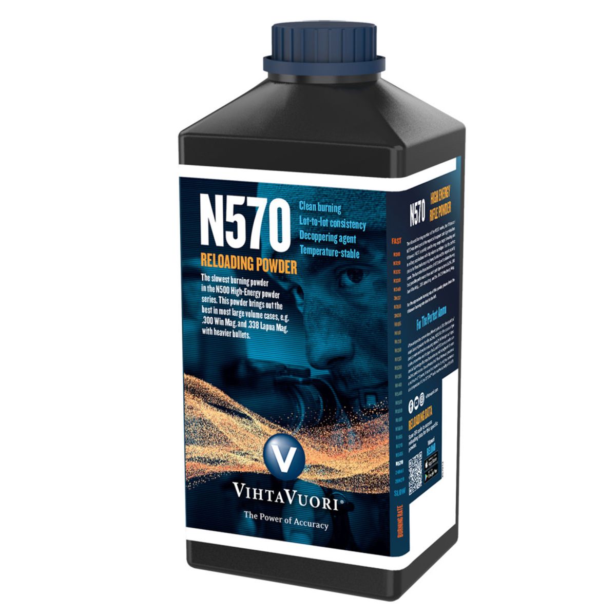 VIHTAVUORI N570 RELOADING POWDER 1KG