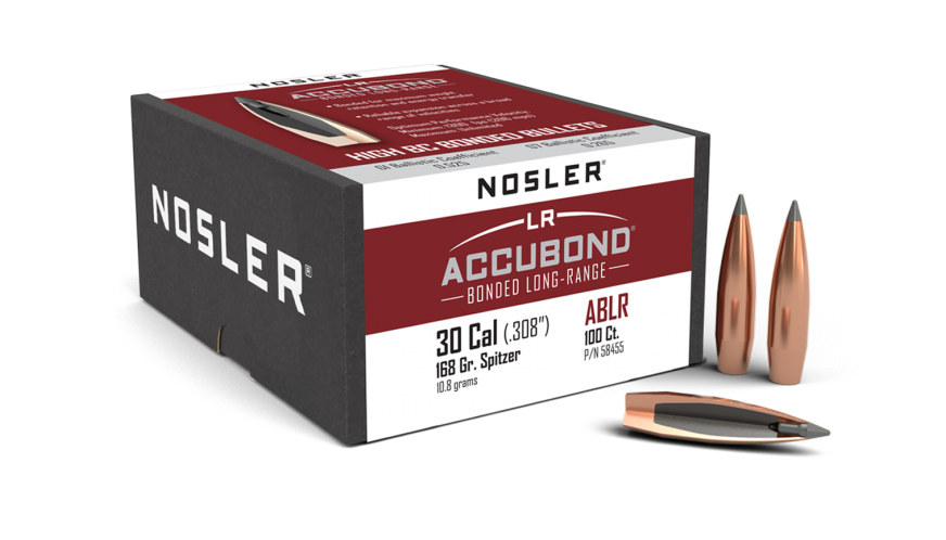 NOSLER 30CAL 168GR SPITZ
