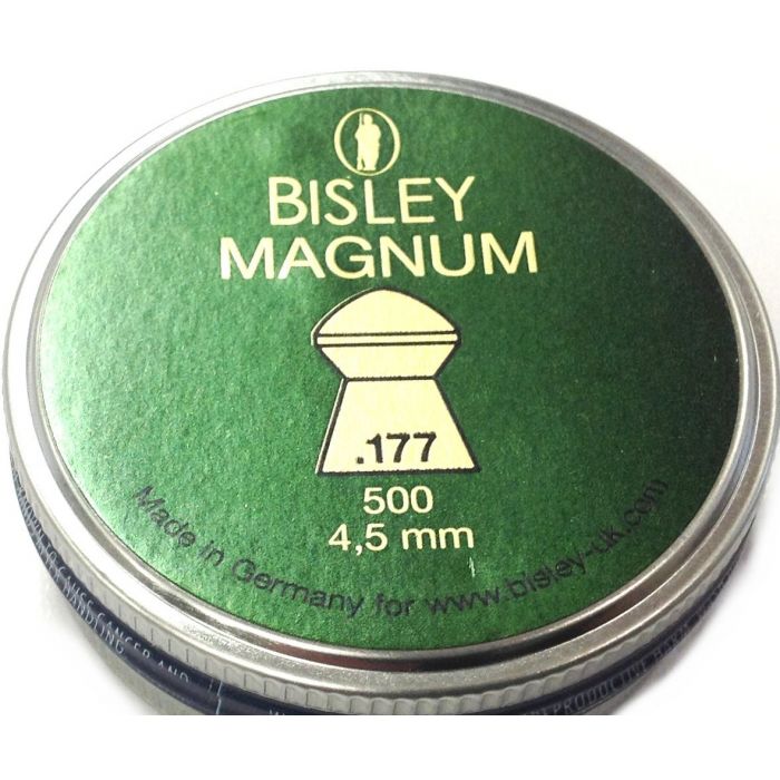 BISLEY 177 MAGNUM AIR GUN PELLETS PRO SHOOT FIRE ARMS AND SHOOTING CLUB