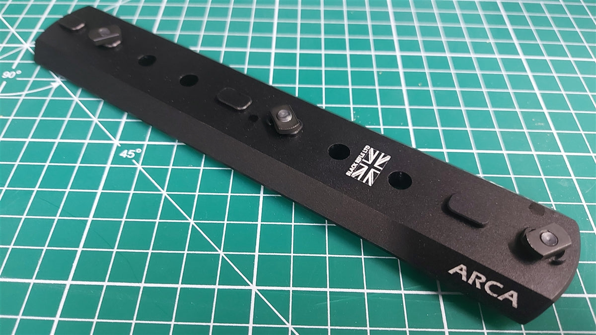 BLACK RIFLE 200MM 5 SLOT M-LOK ARCA RAIL