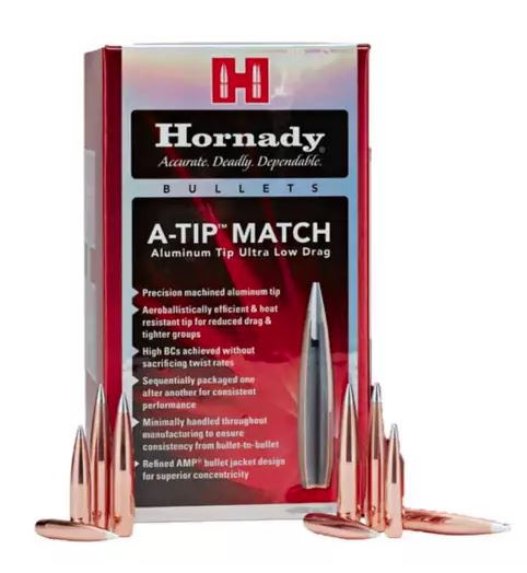 HORNADY 6.5MM 153G A-TIP MATCH