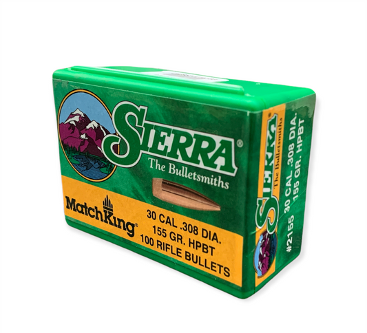 SIERRA 30CAL 155G HPBT MATCH KING