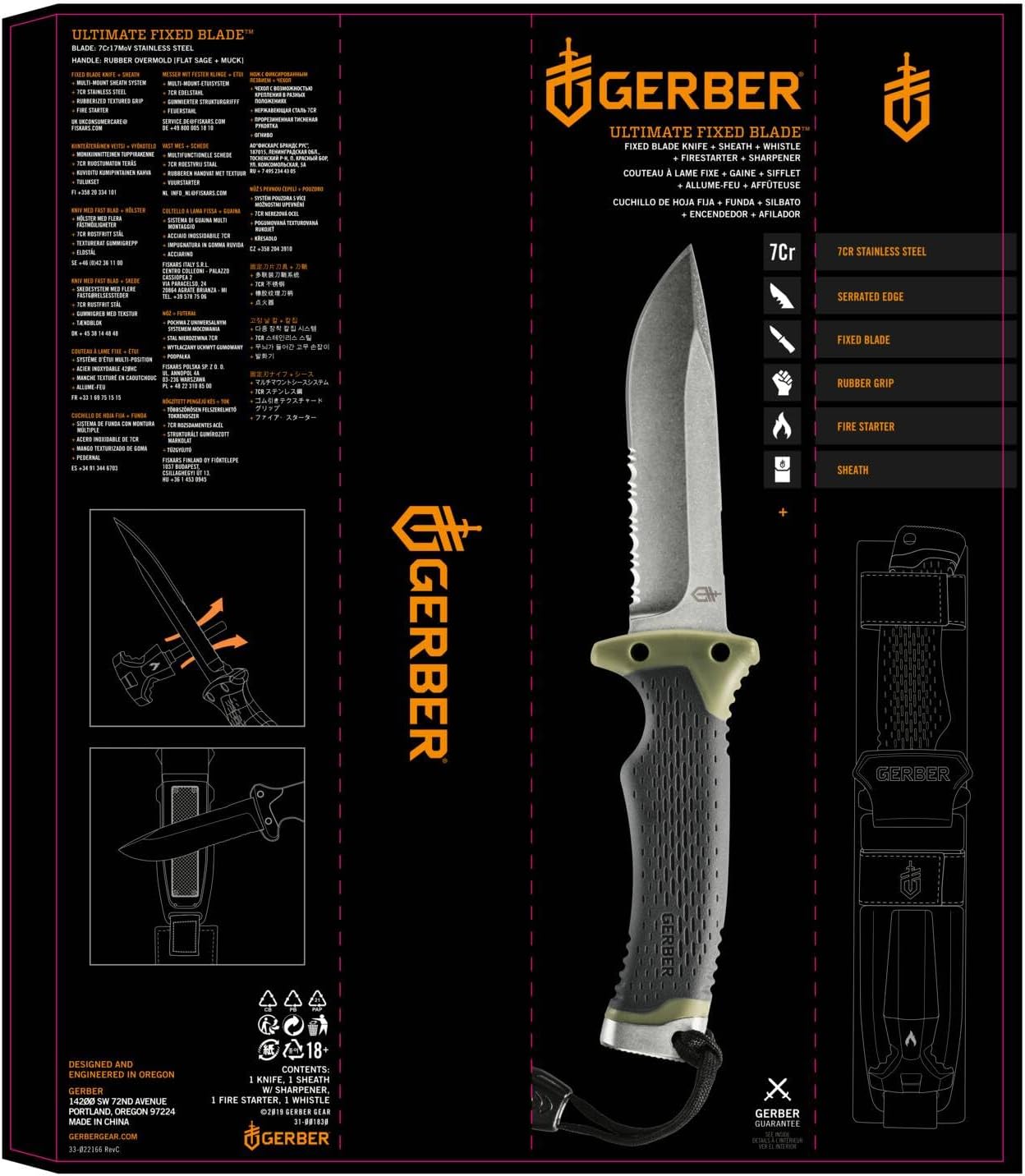 GERBER ULTIMATE SE (FIXED BLADE KNIFE)