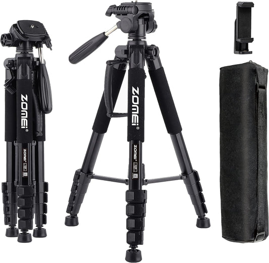 ZOMEi 188CM HEAVY DUTY TALL TRIPOD STAND. BLACK