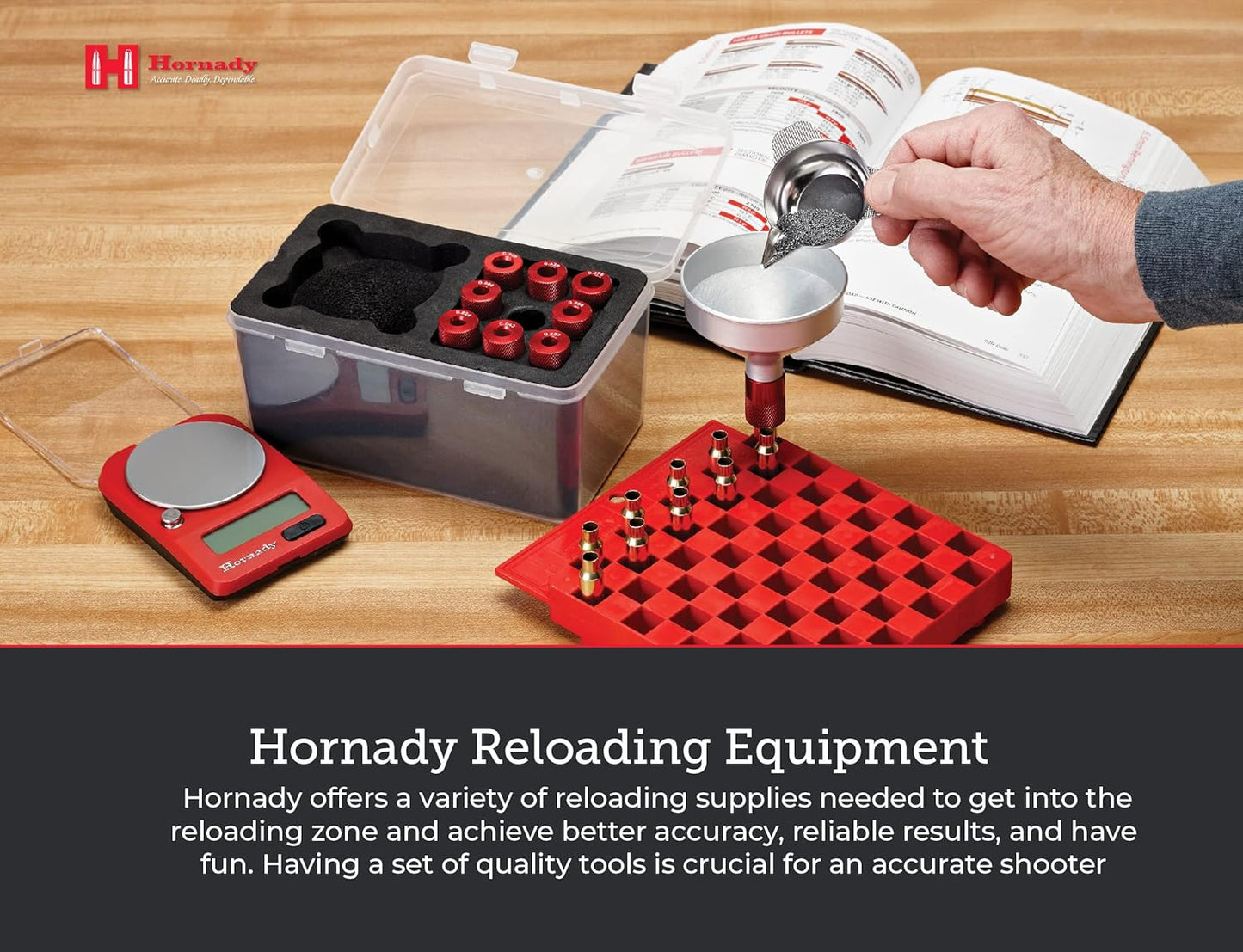 HORNADY PREMIUM POWDER FUNNEL KIT