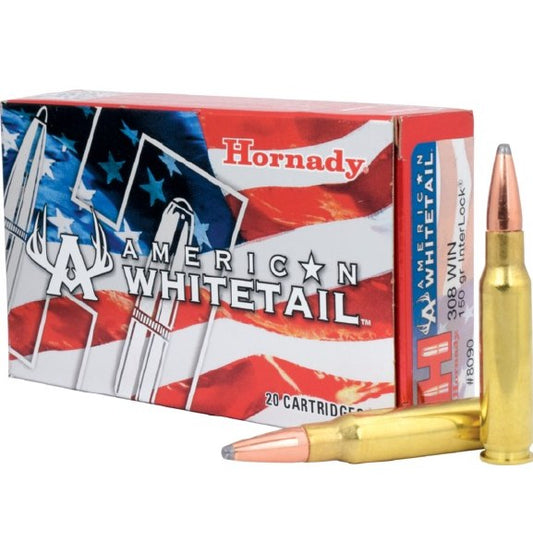 HORNADY 308 AMERICAN WHITETAIL 150GR (20)