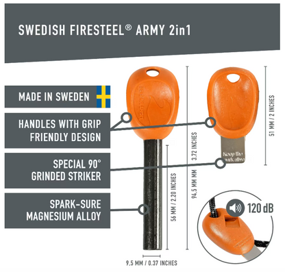 LIGHT MY FIRE SWEDISH FIRESTEEL BIO ARMY
