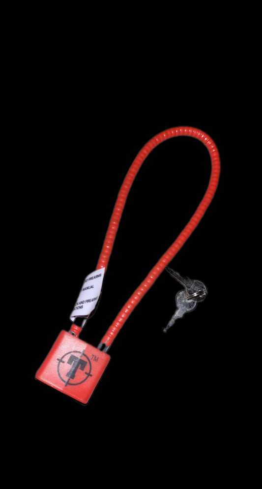 TIPPMANN ARMS RIMFIRE CHAMBER FLAG AND CABLE LOCK