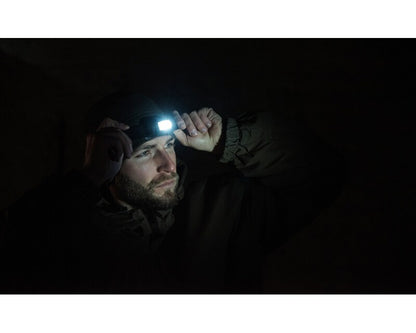 MIL-TEC BLACK LED 4-COLOUR HEADLIGHT