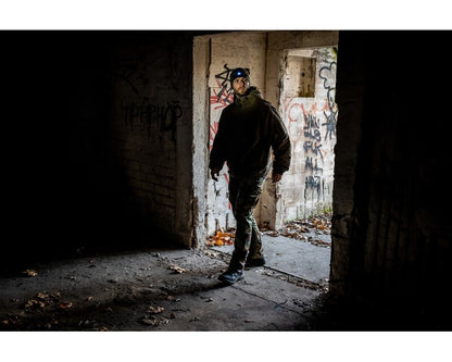 MIL-TEC BLACK LED 4-COLOUR HEADLIGHT