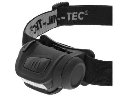 MIL-TEC BLACK LED 4-COLOUR HEADLIGHT