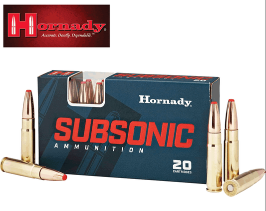 Hornady - .300 Blackout 190 gr Sub-X® Subsonic Rifle Ammunition