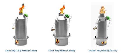 KELLY KETTLE Ultimate 'Base Camp' Kit (Stainless Steel)