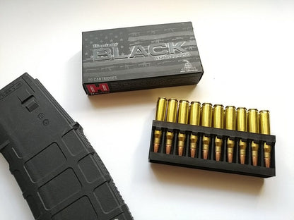 HORNADY 223 REM 62g FMJ BLACK