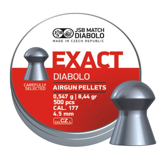 JSB EXACT 4.51MM 8.44GR PELLETS 500PK