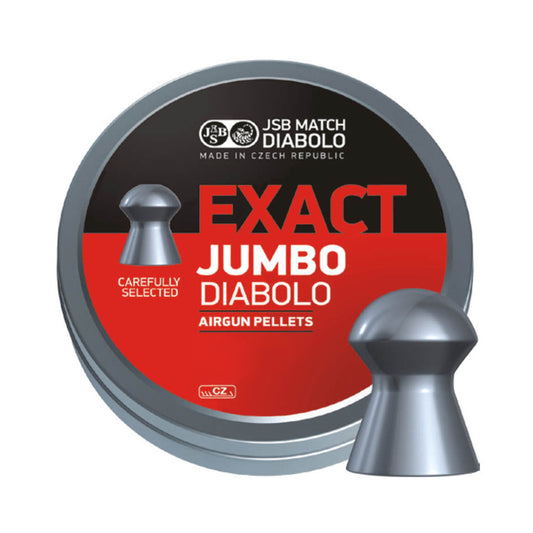 JSB JUMBO EXACT 5.52MM 15.89GR PELLETS 500PK