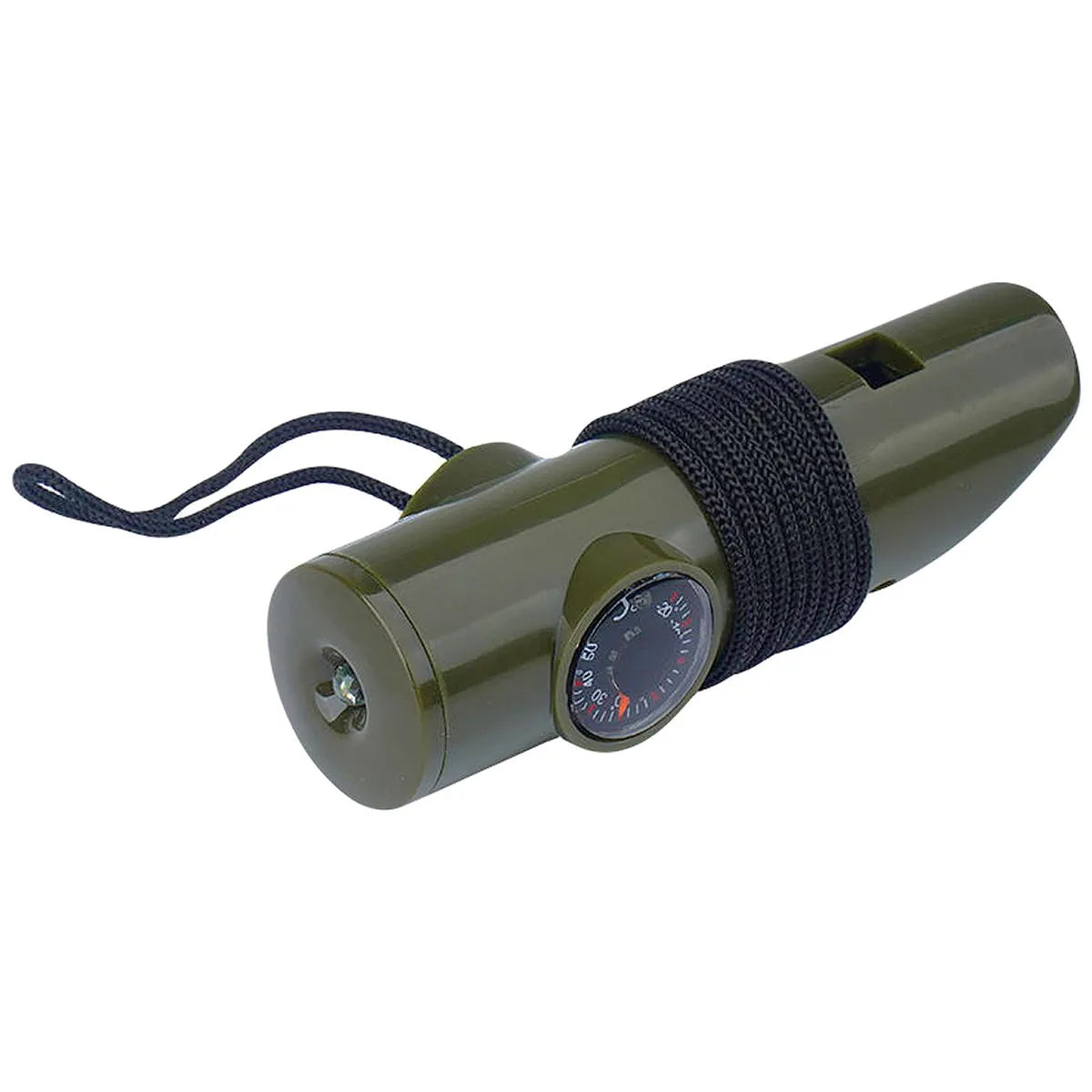 MIL-TEC WHISTLE W.COMPASS A.THERMOMETER