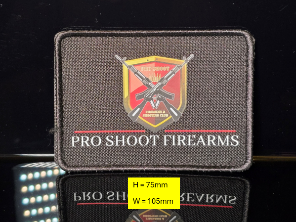 PRO SHOOT VELCRO PATCHES