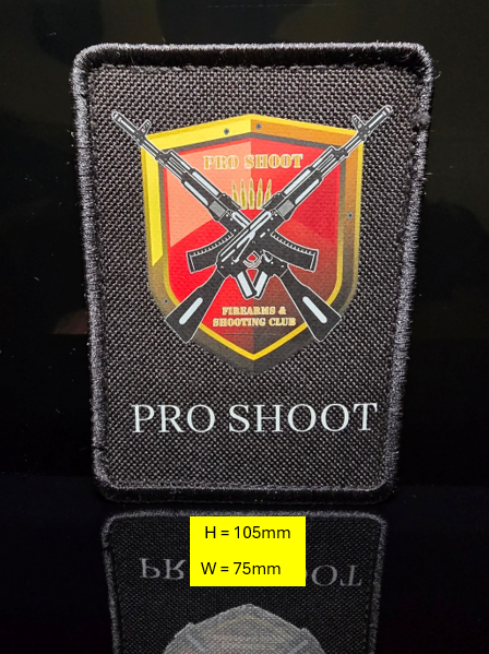 PRO SHOOT VELCRO PATCHES