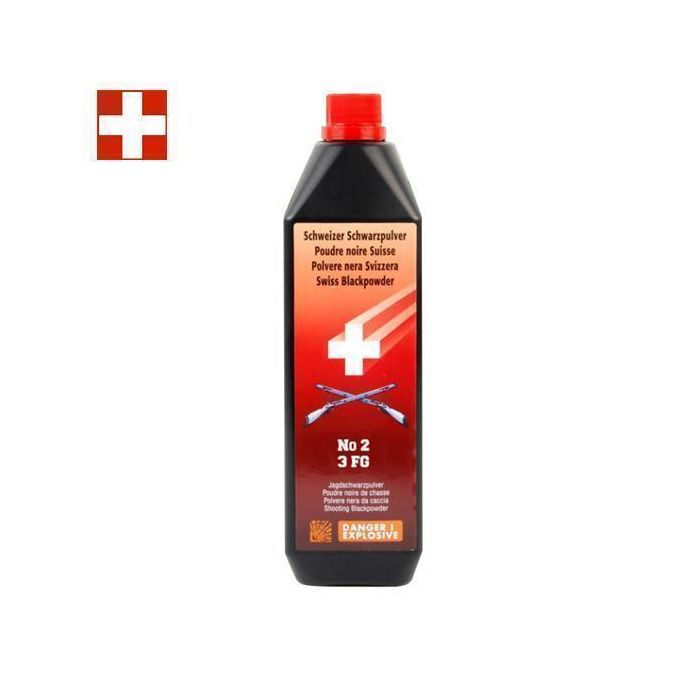 SWISS No 2 BLACK POWDER 3fg 1KG