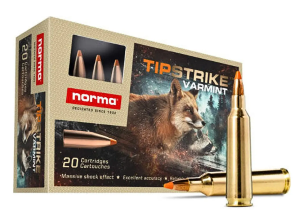 NORMA 22-250 REM 55G TIPSTRIKE