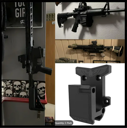 HEAVY - DUTY AR-15 WALL MOUNT WITH EAGLE (2 PIECE)