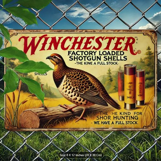 WINCHESTER FACTORY LOADED SHOTGUN SHELLS VINTAGE M