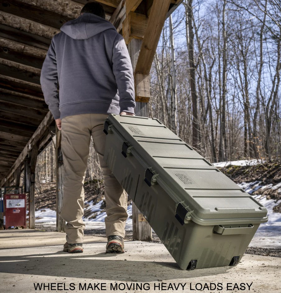 MTM Tactical Rifle Crate with Wheels 39”