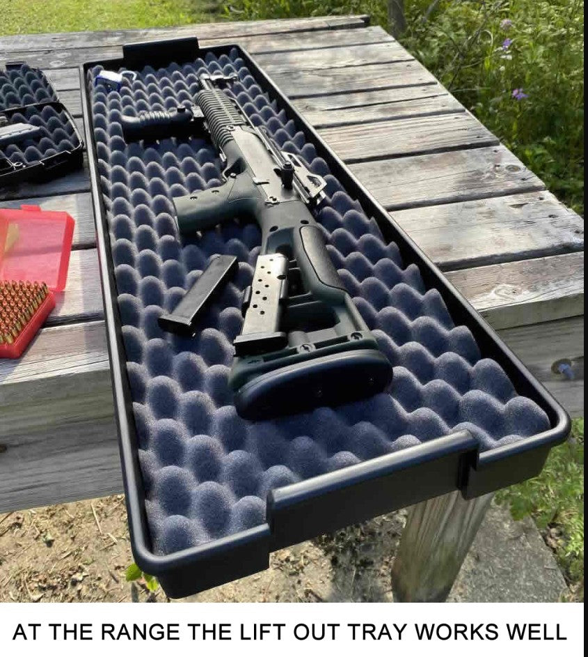 MTM Tactical Rifle Crate with Wheels 39”