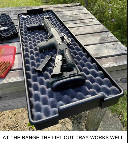 MTM Tactical Rifle Crate with Wheels 39”