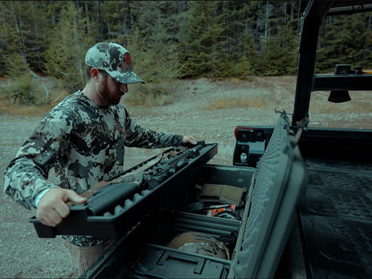 MTM Tactical Rifle Crate with Wheels 39”