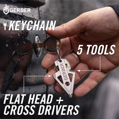 GERBER BROADHEAD KEYCHAIN TOOL BLACK