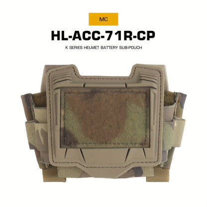 K Series Helmet PVS-31 Battery Pouch (Velcro) MULT