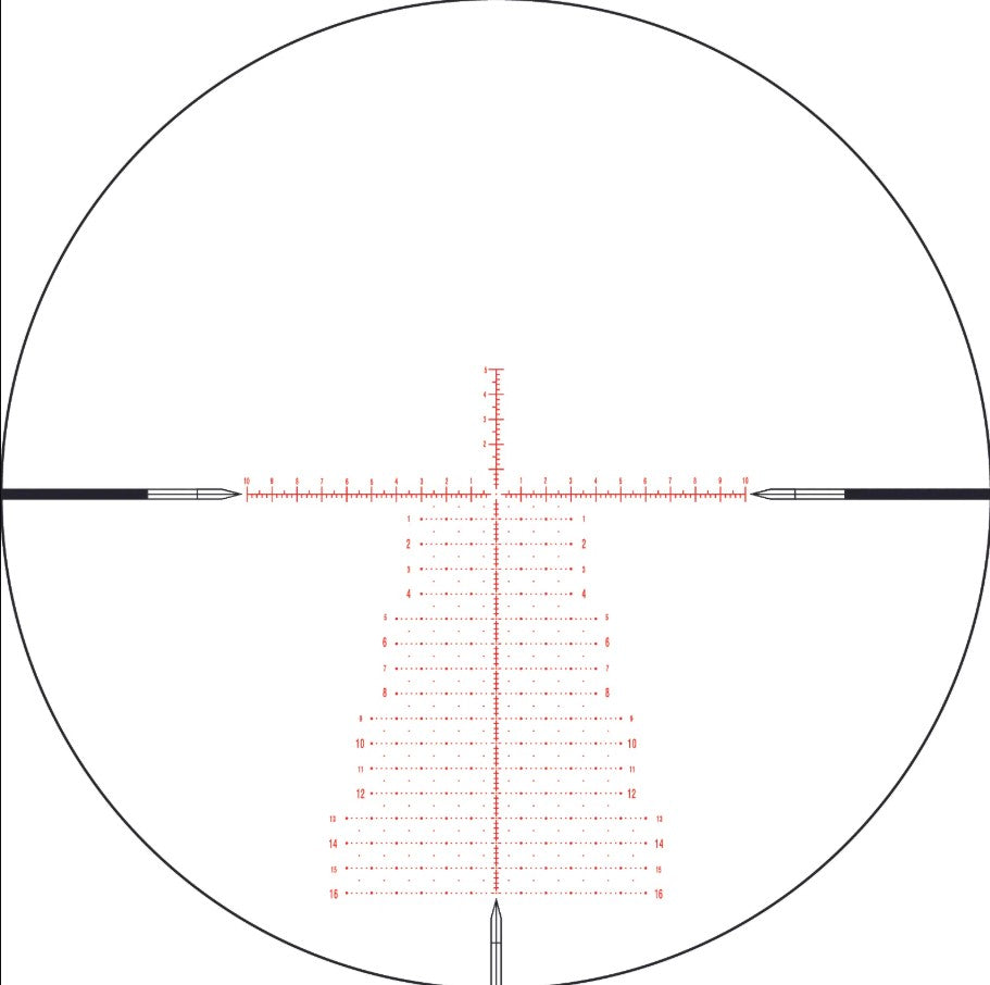 WULF Defender 2.0 ED 5-25x56 FFP W-MIL5 0.1 MRAD Rifle Scope