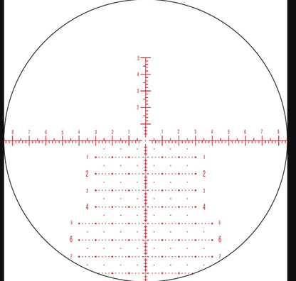 WULF Defender 2.0 ED 5-25x56 FFP W-MIL5 0.1 MRAD Rifle Scope