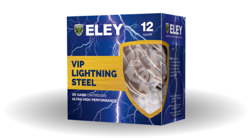 ELEY 12G 36 GRAM VIP STEEL LIGHTENING PLASTIC NO1