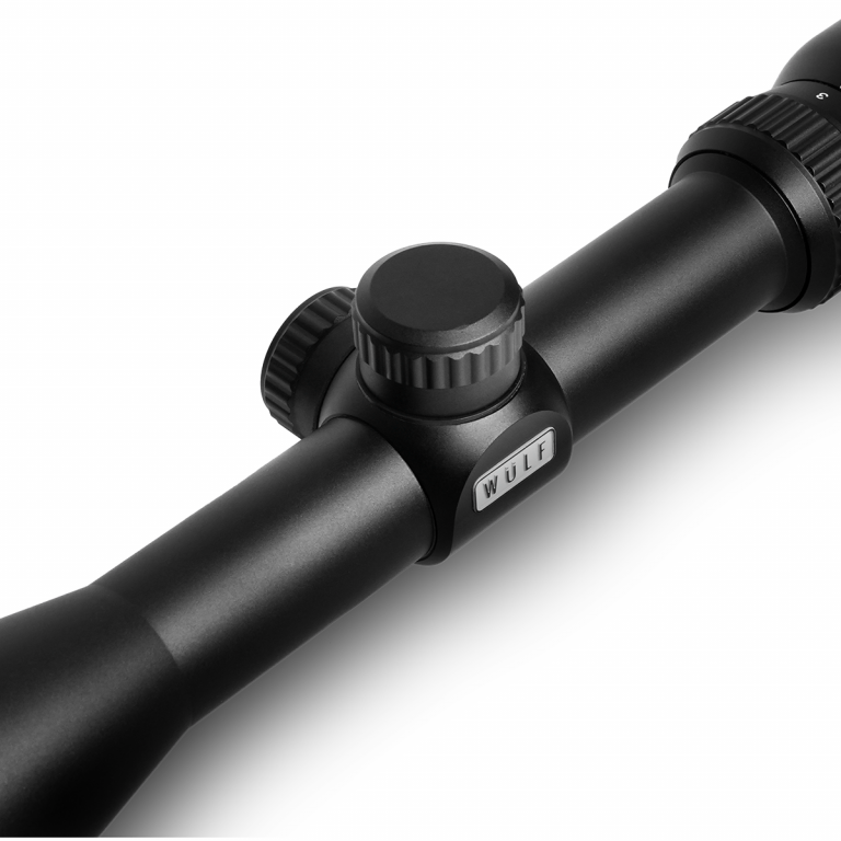 WULF Fireball 3-9x40 Adjustable Objective 10 Yard Minimum Half Mil-Dot Reticle Rifle Scope w/ Free Dovetail Mounts