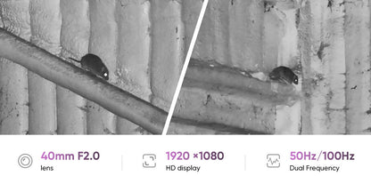 HIKMICRO Alpex 4K LITE LRF A40EL Digital Day and Night Vision Rifle Scope