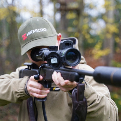 HIKMICRO Alpex 4K A50EL LRF Digital Day & Night Rifle Scope w/ Ballistics Calculator