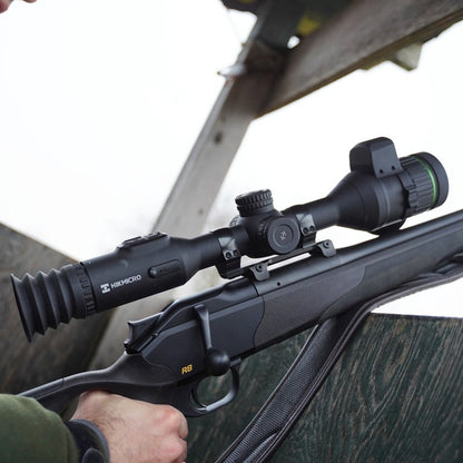 HIKMICRO Alpex 4K A50EL LRF Digital Day & Night Rifle Scope w/ Ballistics Calculator