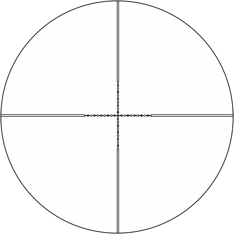 WULF Fireball 3-9x40 Adjustable Objective 10 Yard Minimum Half Mil-Dot Reticle Rifle Scope w/ Free Dovetail Mounts