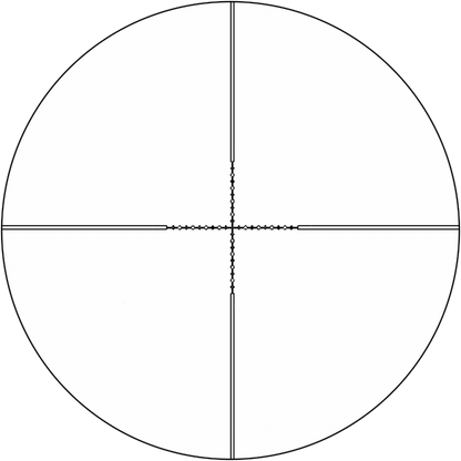 WULF Fireball 3-9x40 Adjustable Objective 10 Yard Minimum Half Mil-Dot Reticle Rifle Scope w/ Free Dovetail Mounts