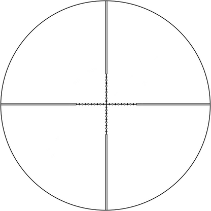 WULF Fireball 4-12x50 Adjustable Objective 10 Yards Minimum Half Mil Dot Reticle 0.1 MRAD Clicks Rifle Scope w/ Free Dovetail Mounts